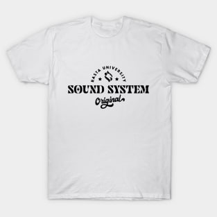 Rasta University Sound System Original Reggae T-Shirt